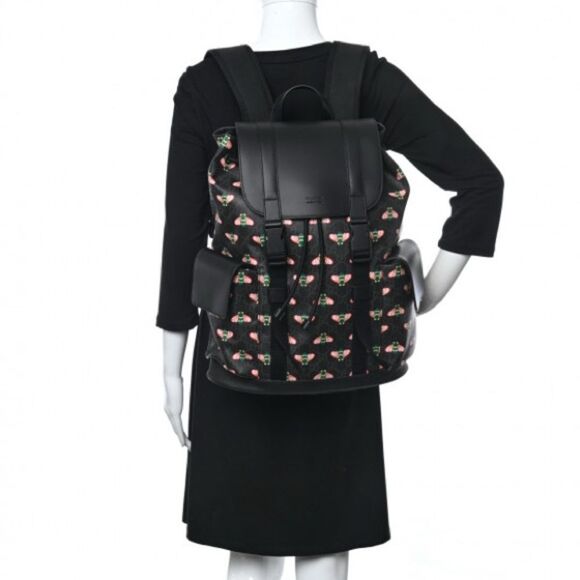 🐝 GUCCI Bestiary GG Supreme Bee Backpack – EUC 🐝 - Picture 3 of 3